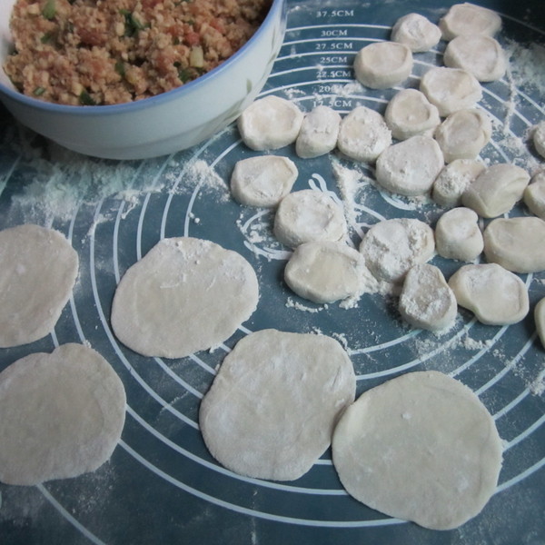 Water Chestnut Pork Dumplings recipe