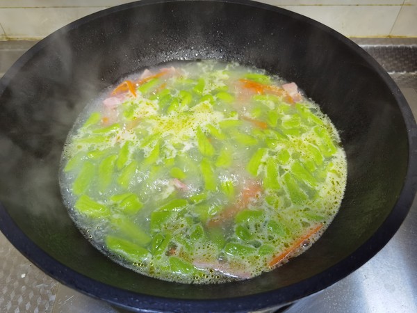 The Delicious Spinach Shell Noodles, Kids Love It recipe