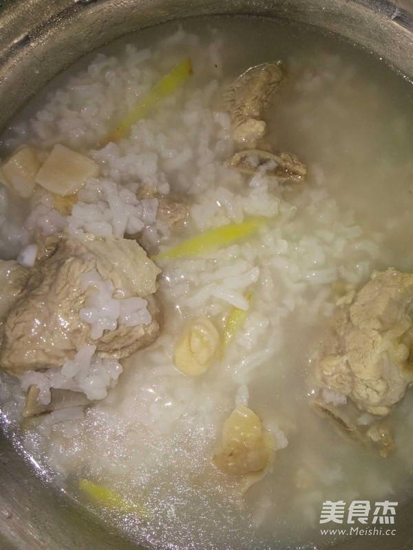 Congee with Pork Ribs recipe