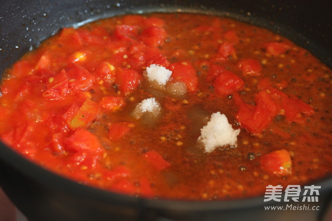 Butterfly Noodles in Tomato Sauce recipe