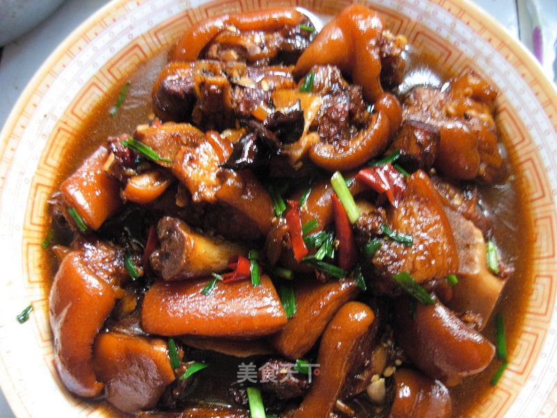 Braised Pork Trotters recipe