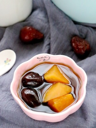 Sweet Potato, Red Dates and Ginger Soup