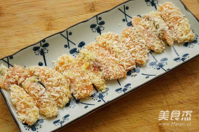 Fried Salmon Sushi recipe