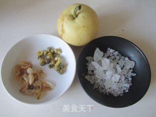 Pear Lily Chrysanthemum Drink recipe