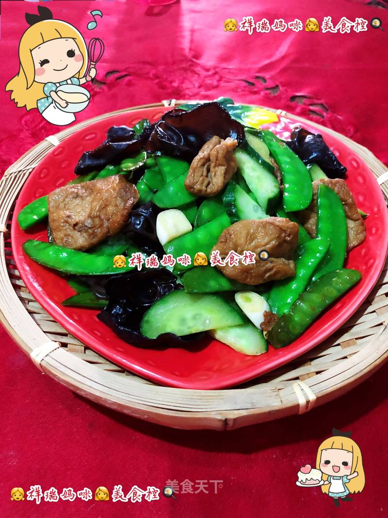 Xiangrui Mummy Food Control Buddha Series Vegetarian Snow Pea with Beer Pork Chips Soy Products