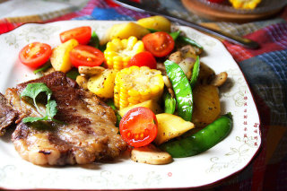 [saute Steak with Mixed Vegetables]: The Secret of Delicious Steak recipe