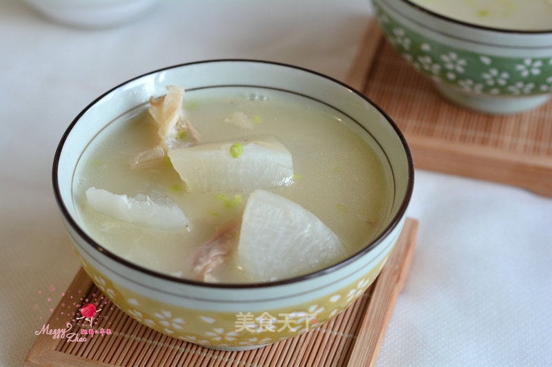 White Radish Duck Rack Soup