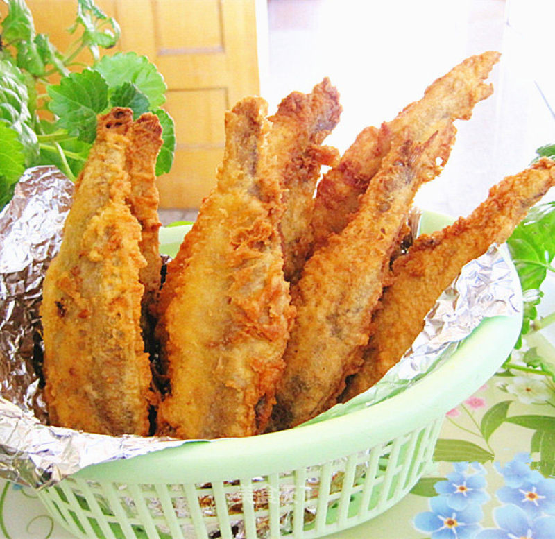 Fried Small Yellow Flowers recipe