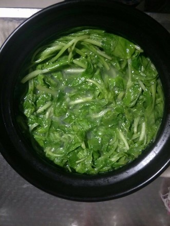 Green Vegetable Tofu Soup