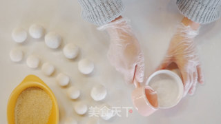 Red Bean Frying Dump [first Taste Diary] recipe