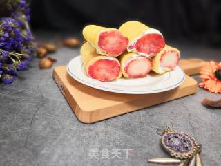 Strawberry Cake Roll recipe
