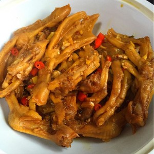 Braised Duck Feet are Not Tasty, Hit Me recipe