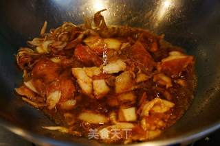 Sauerkraut Pork Stewed Frozen Tofu recipe