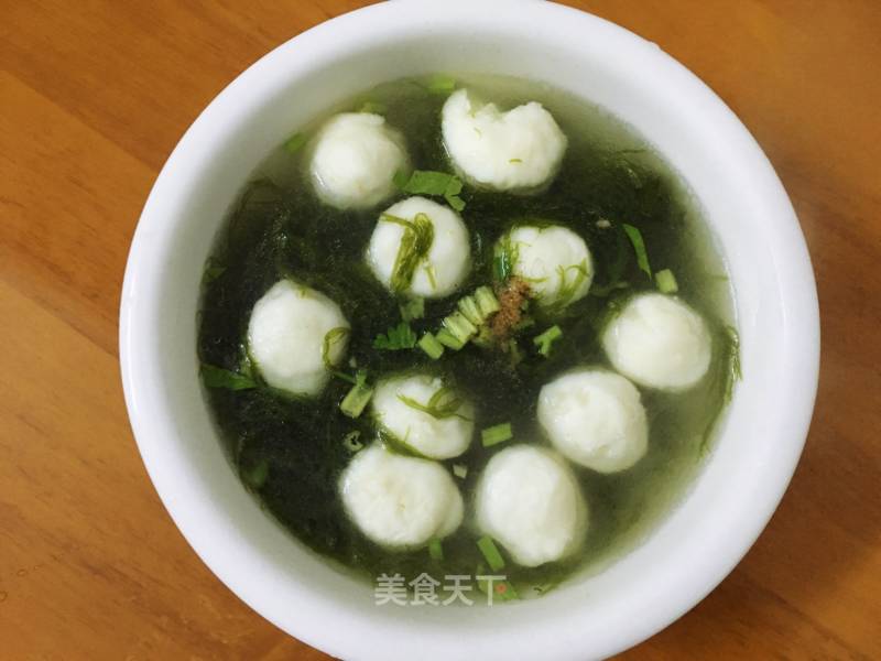 Cuttlefish Balls Boiled Asparagus