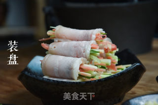 Garlic White Meat Rolls recipe