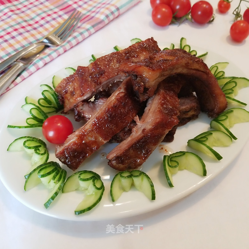 Appetizers--grilled Pork Ribs with Secret Sauce