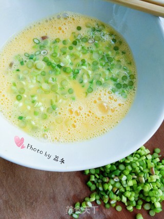 Thick Egg Roast with Garlic Moss recipe