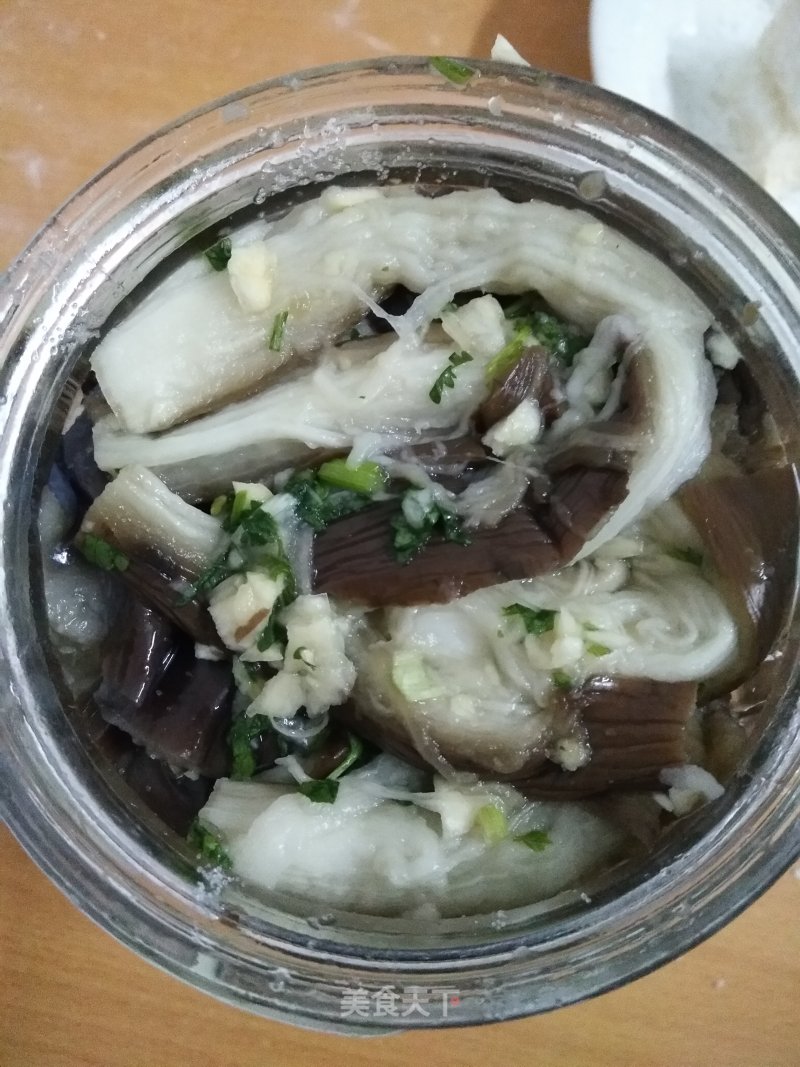 Cold Dish_garlic Eggplant recipe