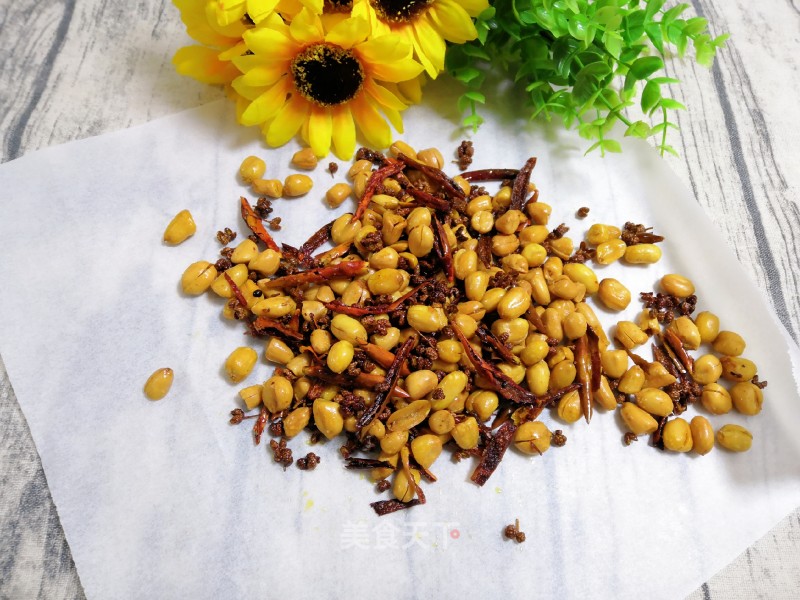 #家乡美食# Spicy Peanuts recipe