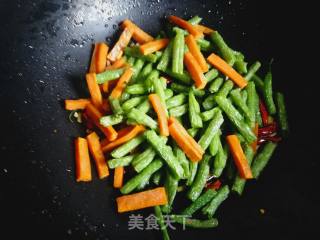 #团圆饭#stir-fried Sweet Potato and Long Beans recipe