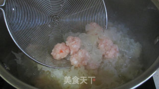 Shrimp Ball and White Fungus Soup-bright and Bright Umami recipe