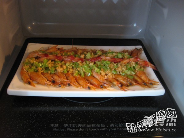 Microwave Garlic Open Back Shrimp recipe