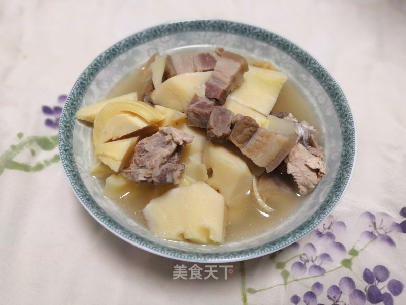 Pickled Duxian (baked Pork Ribs and Stewed Bamboo Shoots)
