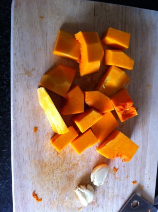 Pumpkin Five-color Beans recipe