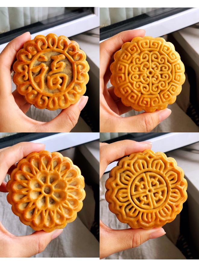 Five-core Moon Cakes (low Sugar), Quick Oil Return in One Day, Simple Low-preparation