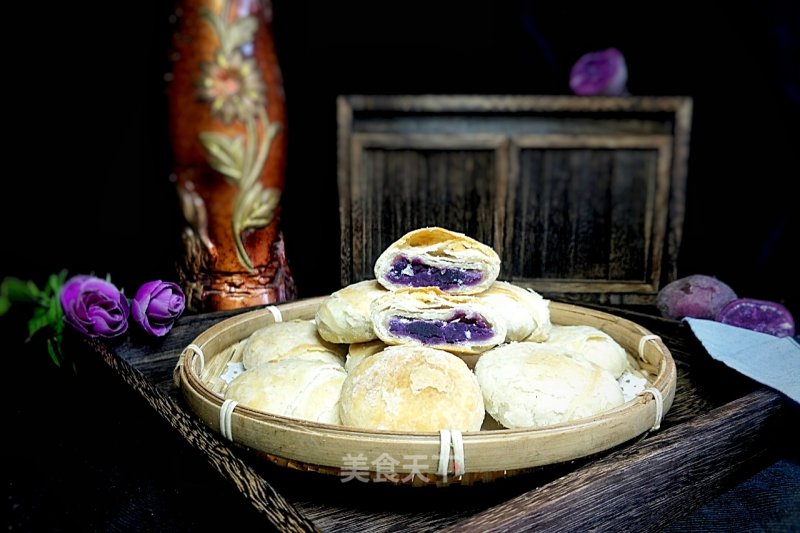 Purple Sweet Potato Crisp recipe