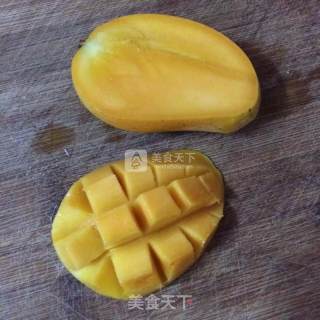 Milk Mango Sago recipe