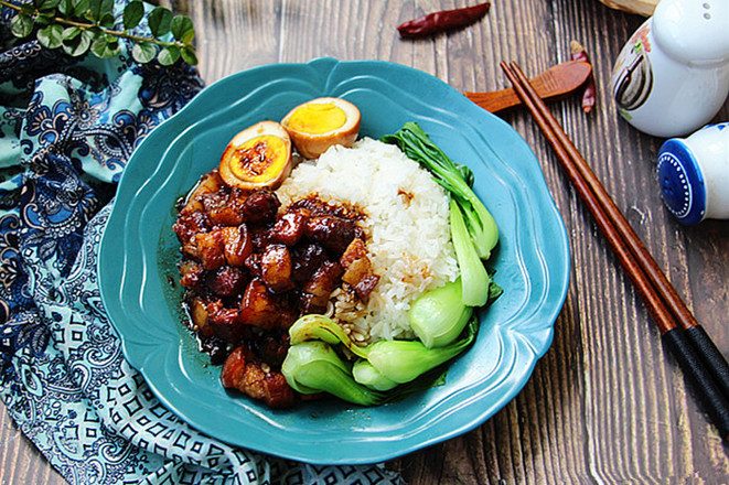 Braised Pork on Rice recipe