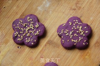 Purple Sweet Potato Blossoms recipe