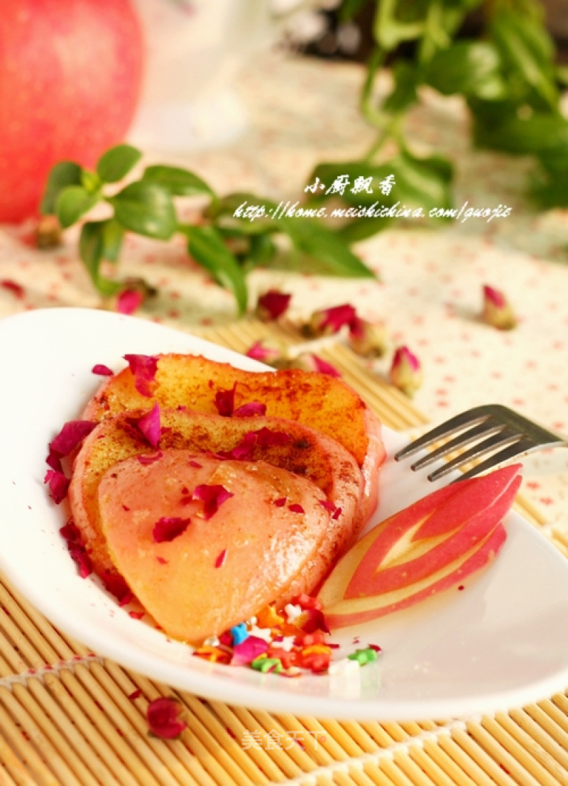 【yugui Apple】----make Delicious Fruit in Ten Minutes recipe