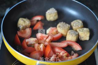 Stuffed Tofu with Tomato Sauce recipe