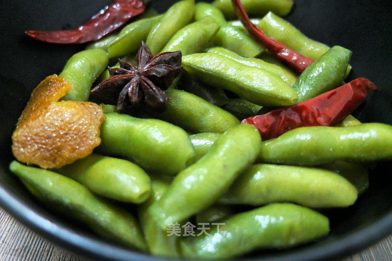 Classic Snack---spiced Edamame recipe