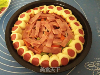 Lace Bacon Pizza recipe