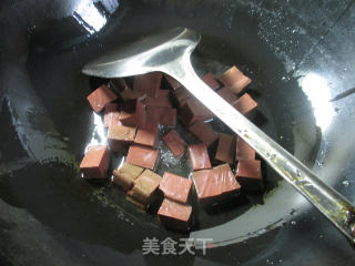 Spicy Duck Blood Tofu Soup recipe