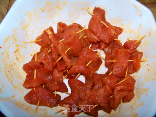 【wave Toothpick Meat】——the Little Taste of Life recipe
