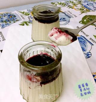 Italian Blueberry Vanilla Panna Cotta recipe