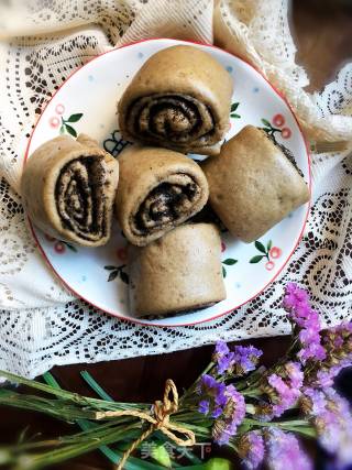 Black Sesame Buckwheat Rolls recipe