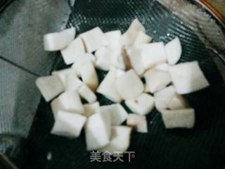 Stir-fried Mantou Ding recipe