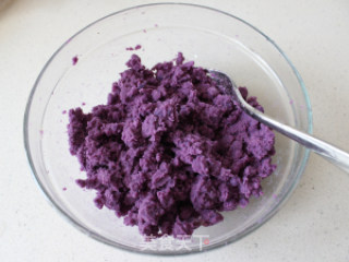 Iced Yogurt Purple Sweet Potato Cup recipe