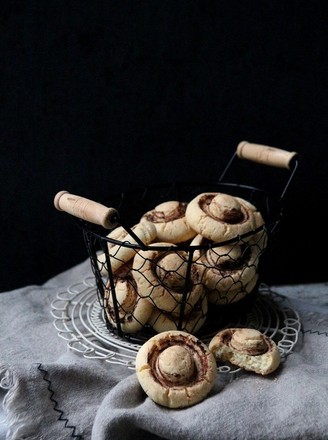 Mushroom Cookies for Children's Day recipe