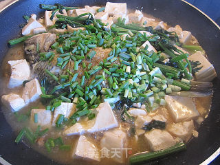 Fried Sea Fish Braised Tofu recipe