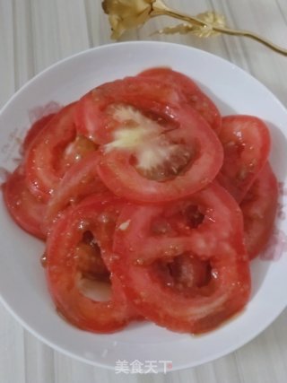 Tomatoes Mixed with Brown Sugar (lazy Dish) recipe