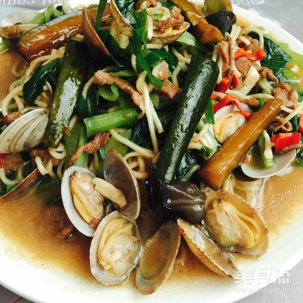 Putian Braised Noodles recipe