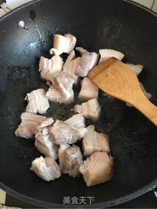Pork with Plum Vegetables recipe