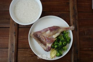 #trust之美# Baked Rice with Cured Duck Legs recipe