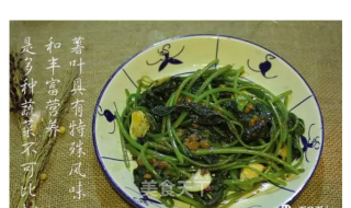 Chaoyin Hipster: Stir-fried Sweet Potato Leaves with Soy Sauce recipe